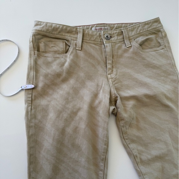 Banana Republic-Heritage-Khaki Tan-Zebra-Zipper Detail-Skinny-Pant-Safari-28 - Picture 7 of 15
